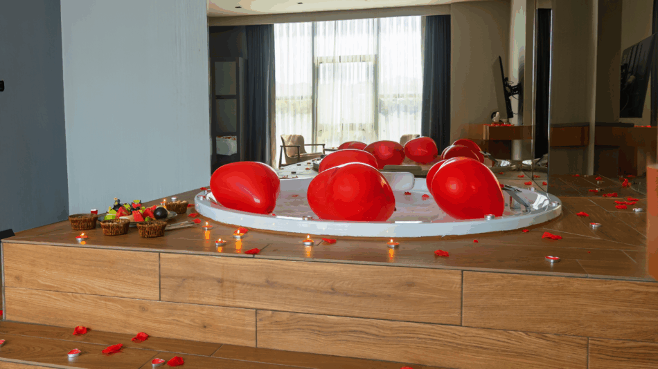 Cinarcik ivy hotel spa jakuzili balayi odasi 3